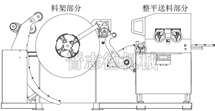 三合一送料機(jī)結(jié)構(gòu)示意圖